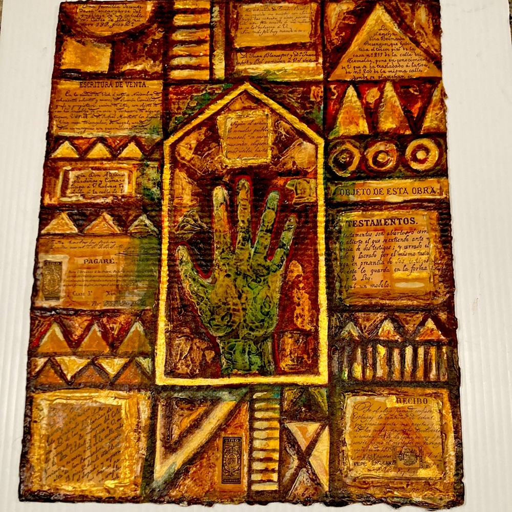 Cuban art collage